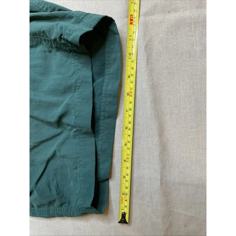 North Face Swim Trunks Nylon Elastic Waist Gorpcore Normcore Size Med Pine Green